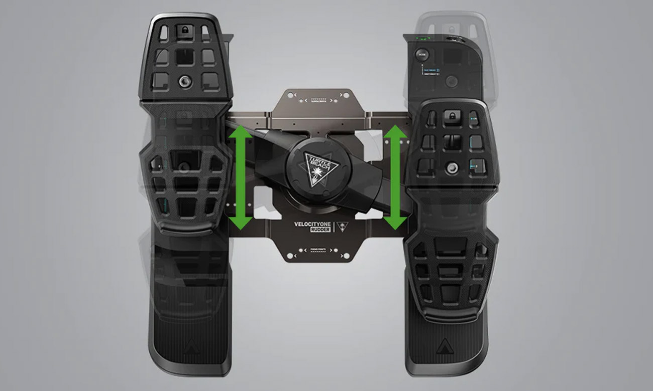 タートルビーチ  VelocityOne Rudder Turtle Beach VelocityOne Rudder Uniwersalne pedały do steru
